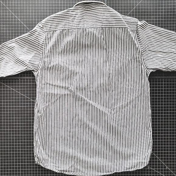 BEN SHERMAN BUTTON-DOWN SHIRT - 05 BLACK - Picture 8 of 8